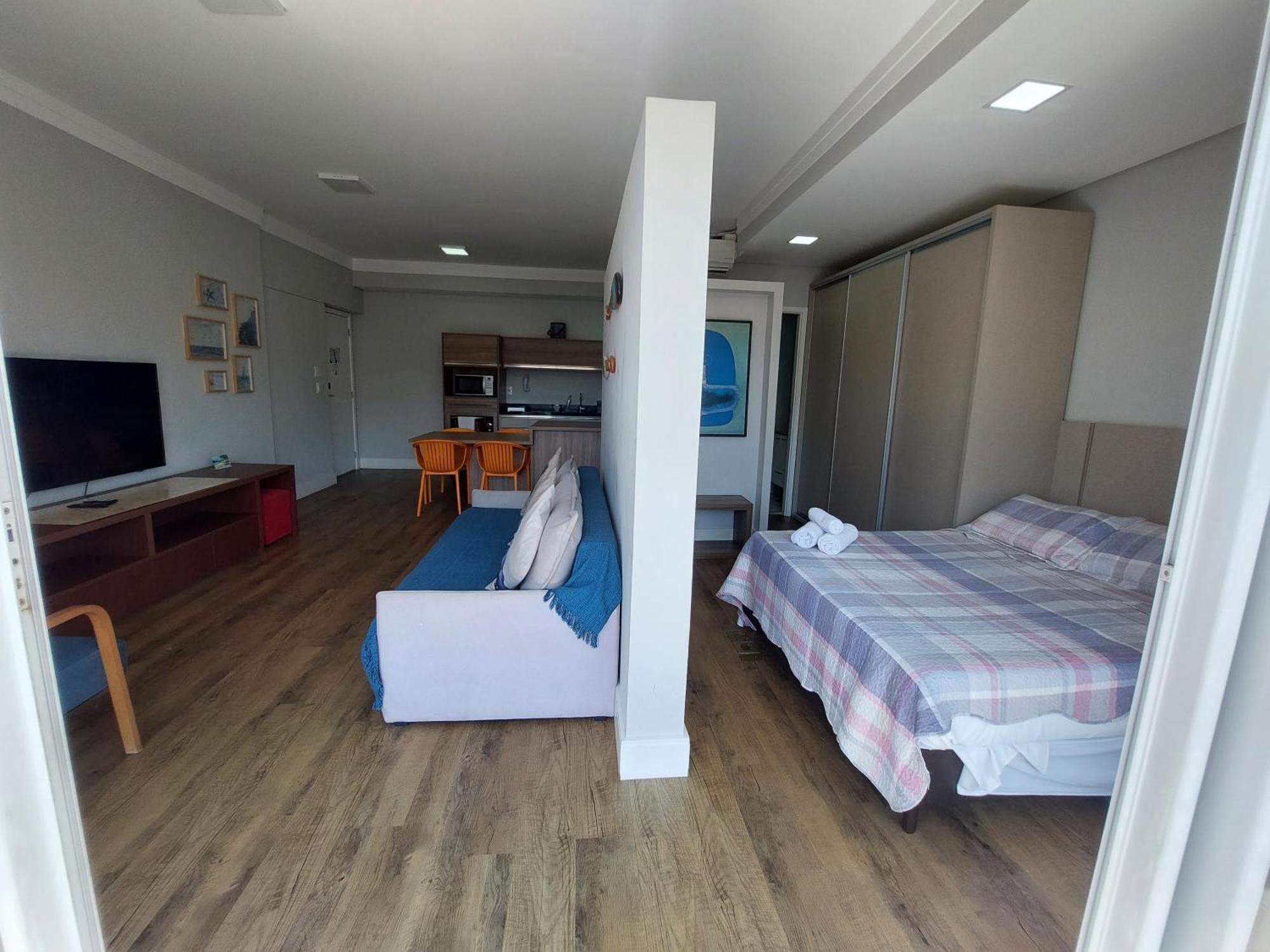 Appartement Book Santos - Unlimited 1112 - Um Pé na areia Extérieur photo